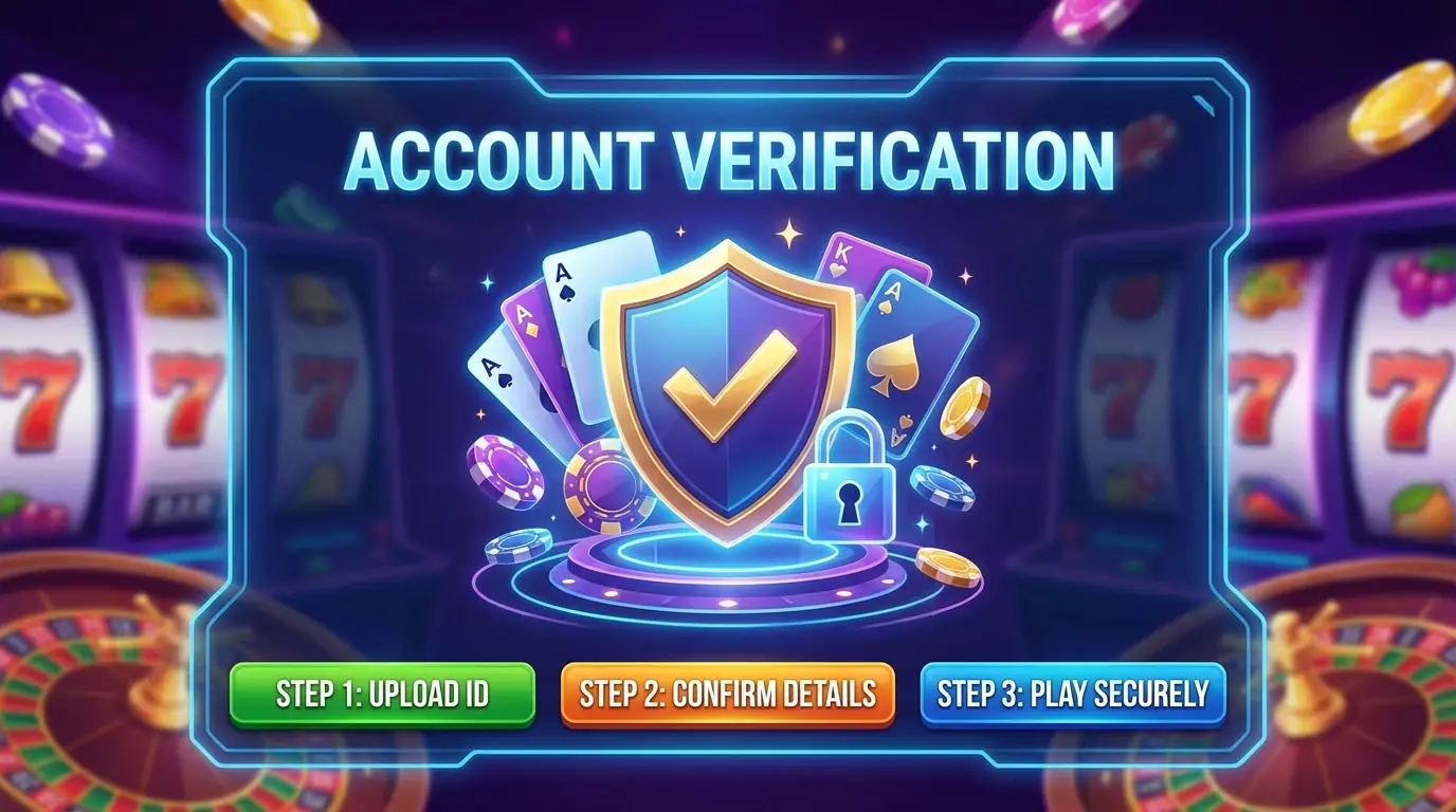 Harry casino account verification